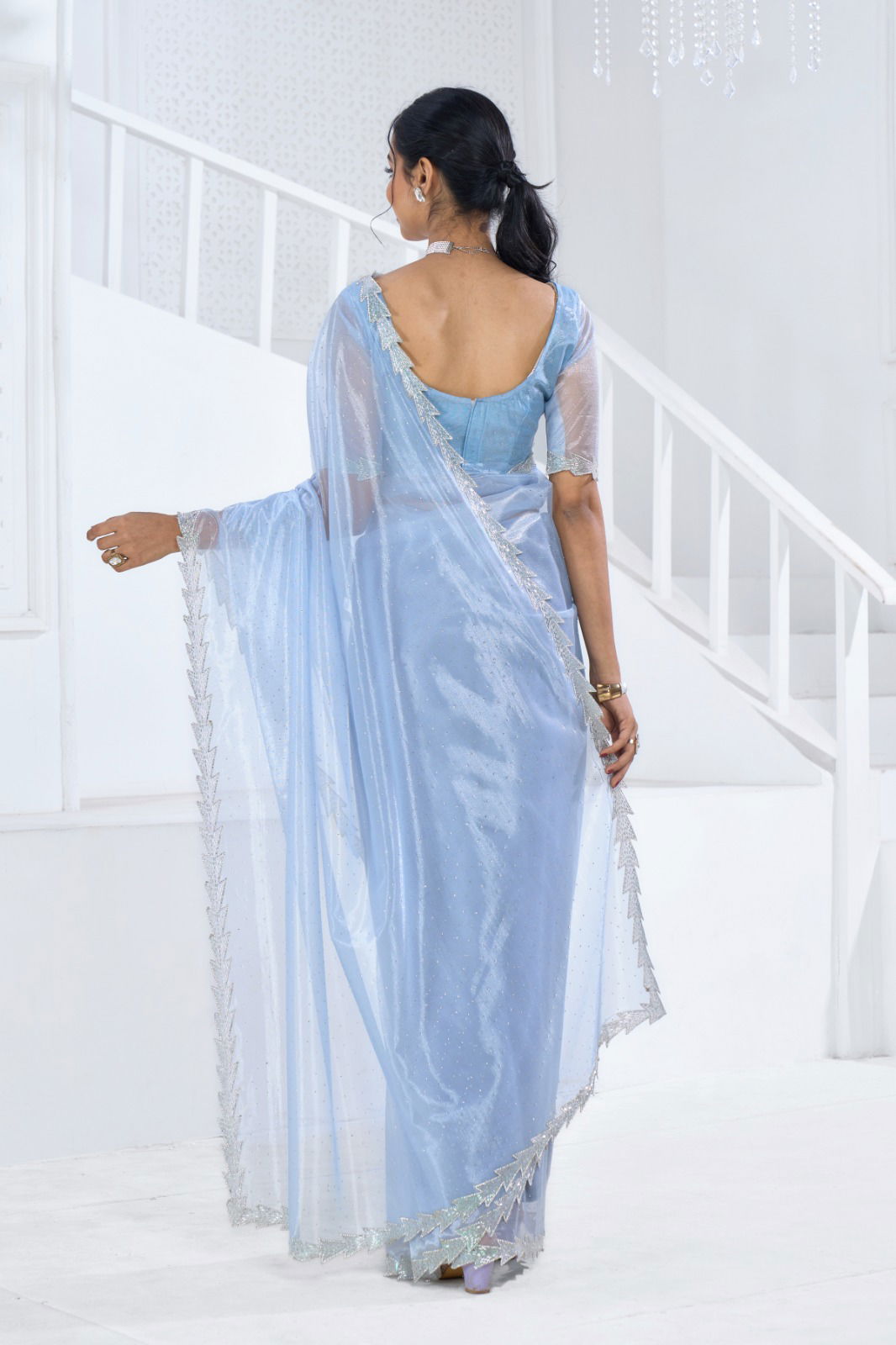 Mehek 797 A TO E Soft Organza Party Wear Saree Surat Wholesale Market
